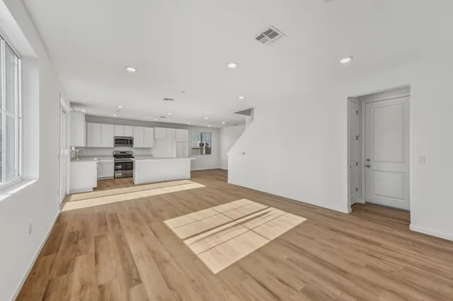 a view of kitchen and utility room