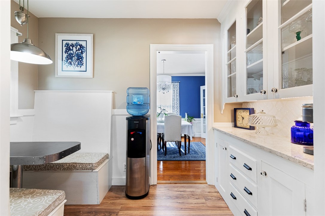 124 Meadow Road Woonsocket, RI 02895 - Photo 15 of 47 butlers pantry with under cabinet lighting and quartz countertops