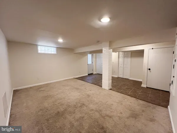 a view of empty room