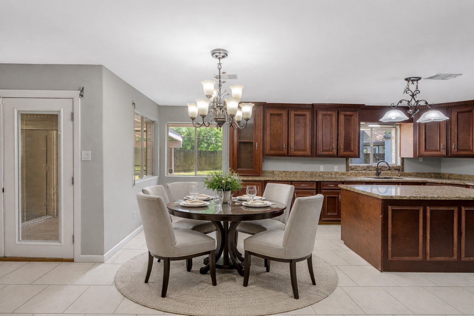 1109 Becker Street Channelview, TX 77530 - Photo 12 of 49 a dining room with furniture and window