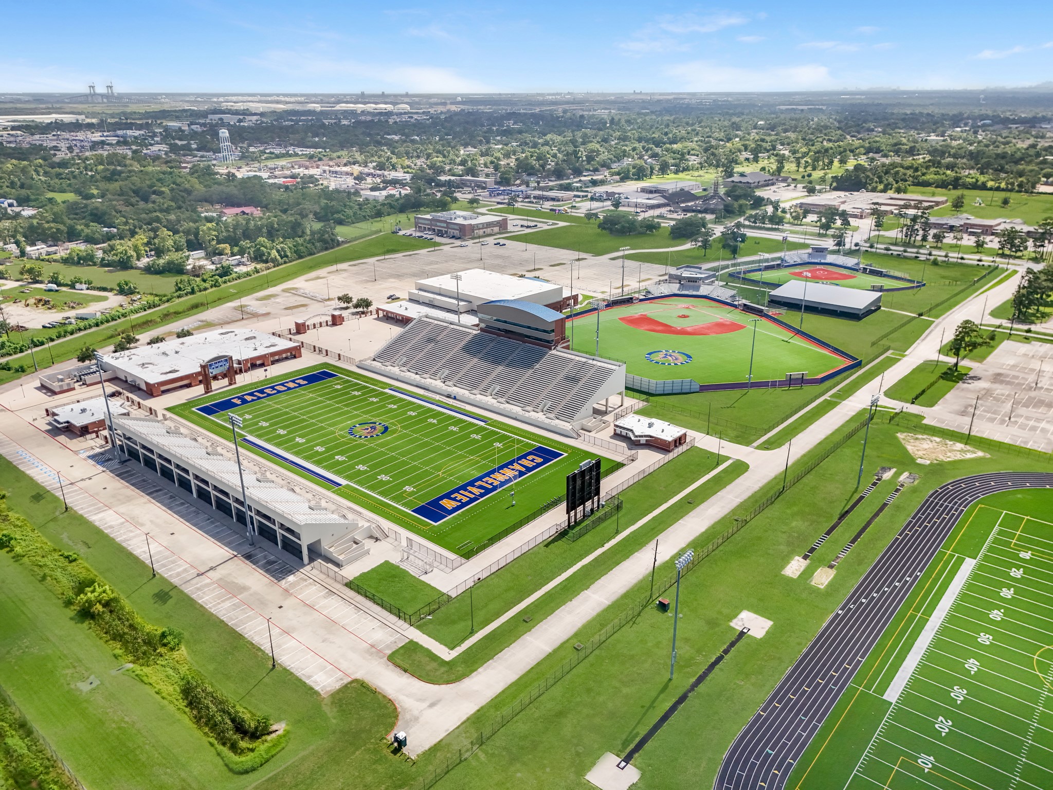 1109 Becker Street Channelview, TX 77530 - Photo 48 of 49 a view of a tennis court