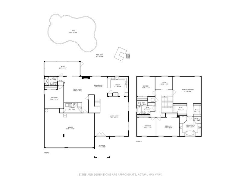 189 Umbrella Place Jupiter, FL 33458 - Photo 49 of 51 Floor Plan