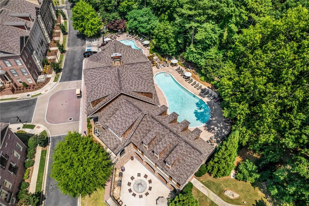 317 Riversedge Drive Atlanta, GA 30339 - Photo 48 of 68 an aerial view of a house