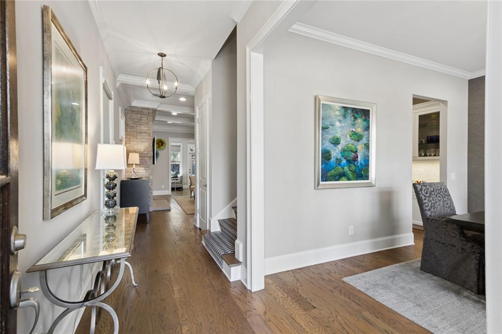 317 Riversedge Drive Atlanta, GA 30339 - Photo 5 of 68 a view of a dining room with furniture window and wooden floor