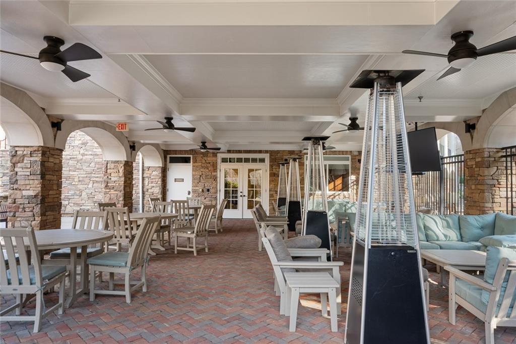 317 Riversedge Drive Atlanta, GA 30339 - Photo 59 of 68 a view of a dining room with furniture window and outside view