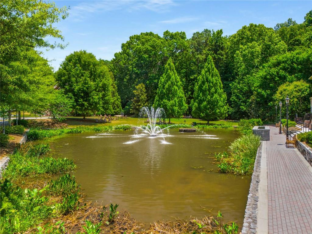 317 Riversedge Drive Atlanta, GA 30339 - Photo 61 of 68 a view of a lake view with a garden