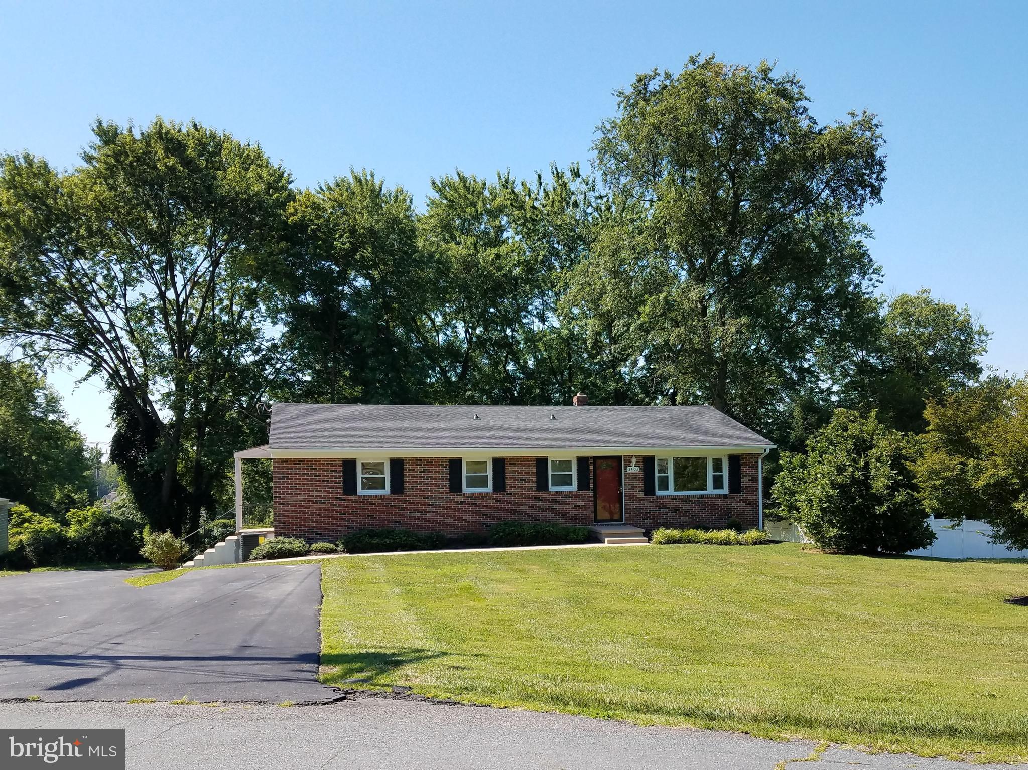 2403 Roth Road Edgewood, MD 21040 - Photo 1 of 35 Front Exterior Extra Wide Paved Drive
