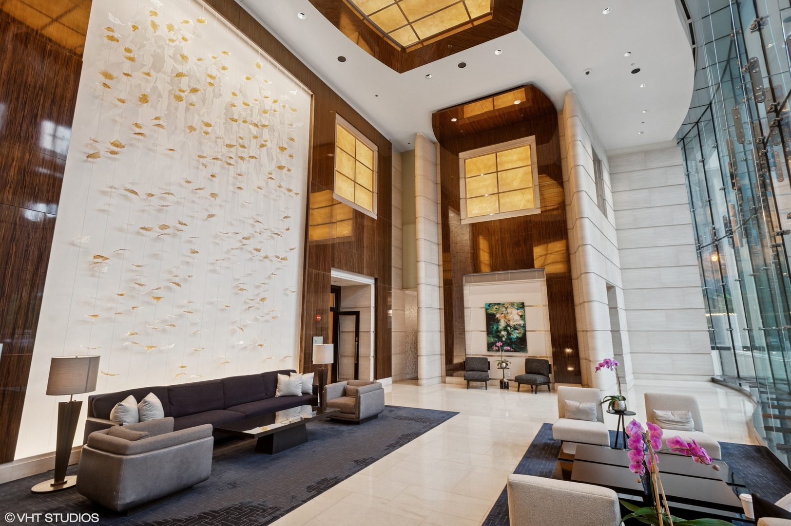 401 North Wabash Avenue, Unit 44F Chicago, IL 60611 - Photo 22 of 26 a building outdoor space with patio furniture