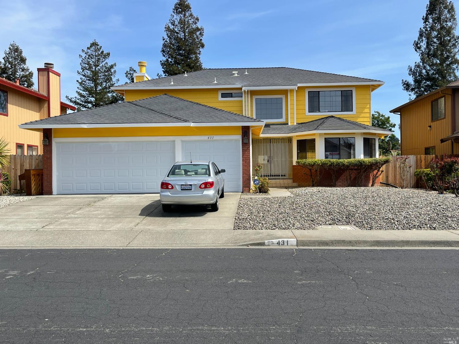 431 Darley Drive Vallejo, CA 94591 - Photo 1 of 27 a front view of a house with a yard