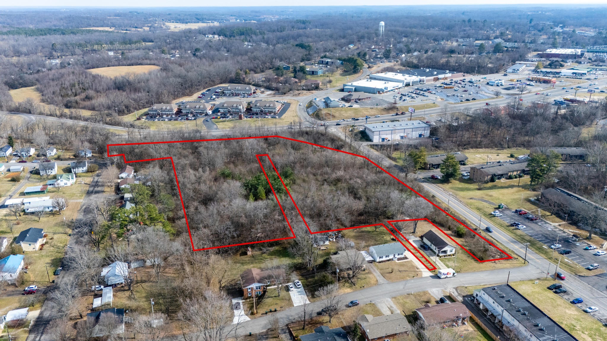 0 Henslee Dr Spring Street Dickson, TN 37055 - Photo 12 of 21 an aerial view of residential houses with outdoor space