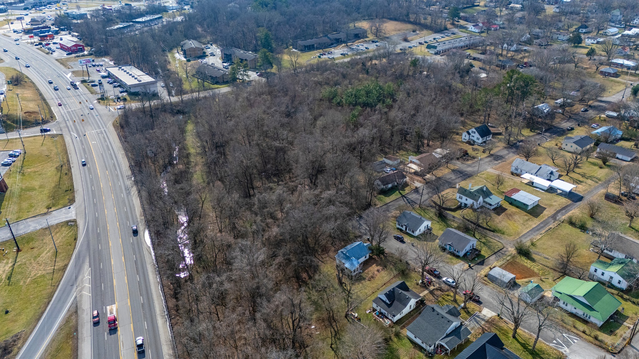 0 Henslee Dr Spring Street Dickson, TN 37055 - Photo 20 of 21 an aerial view of residential houses with outdoor space