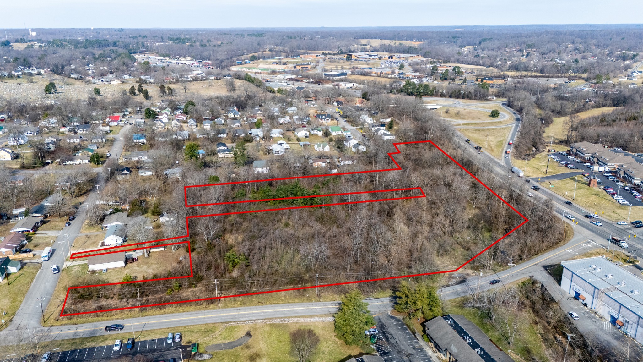 0 Henslee Dr Spring Street Dickson, TN 37055 - Photo 4 of 21 an aerial view of a city