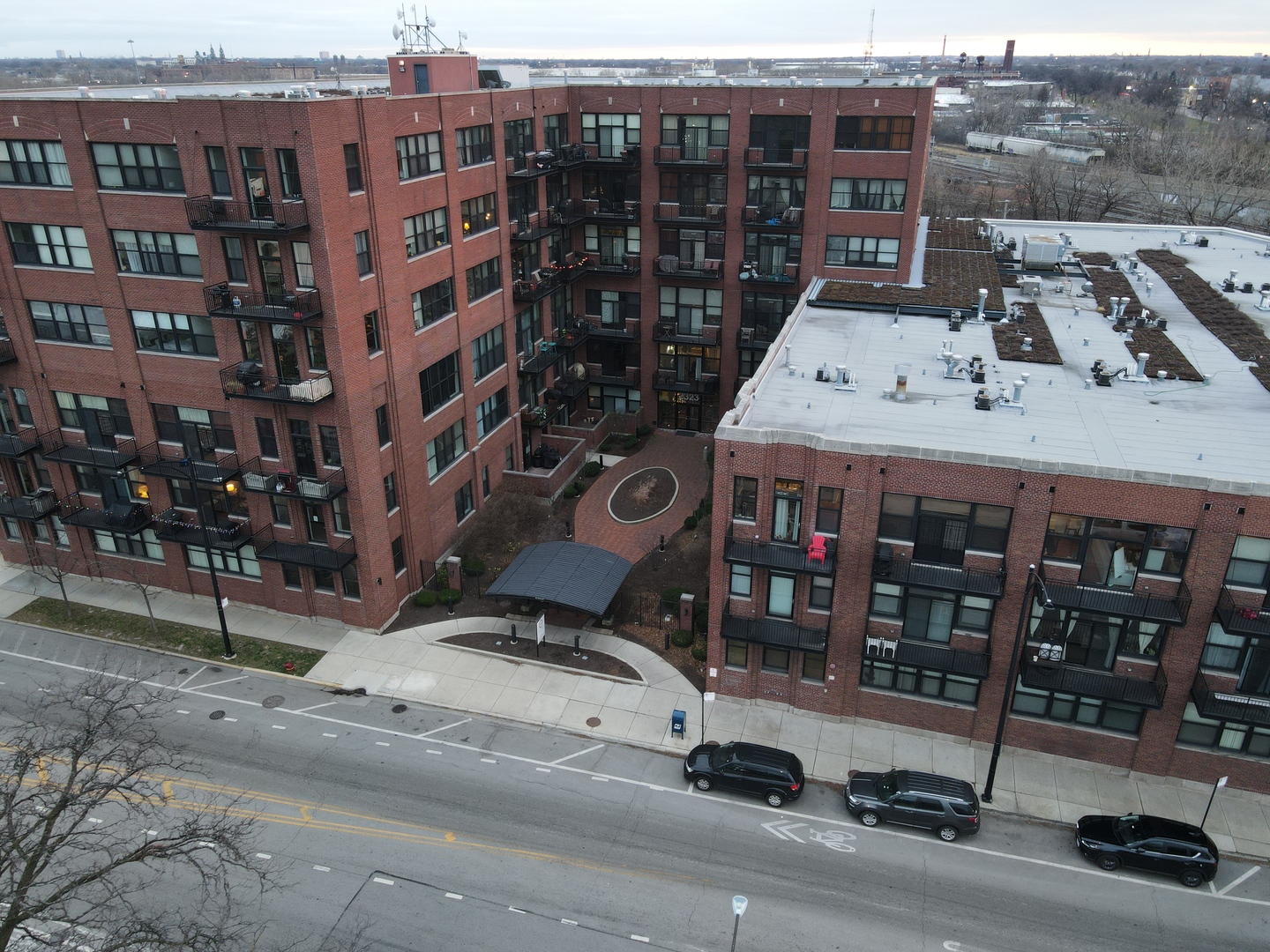 2323 West Pershing Road, Unit 319 Chicago, IL 60609 - Photo 37 of 39 a view of a building with a street