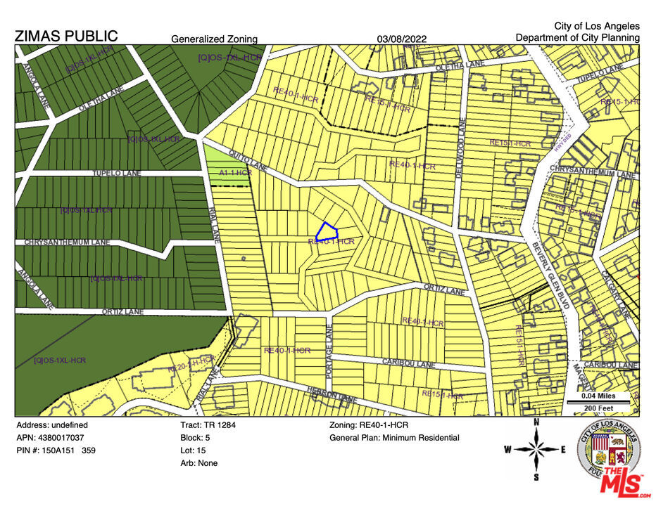 0 B/w Ortiz Lane Los Angeles, CA 90077 - Photo 2 of 2