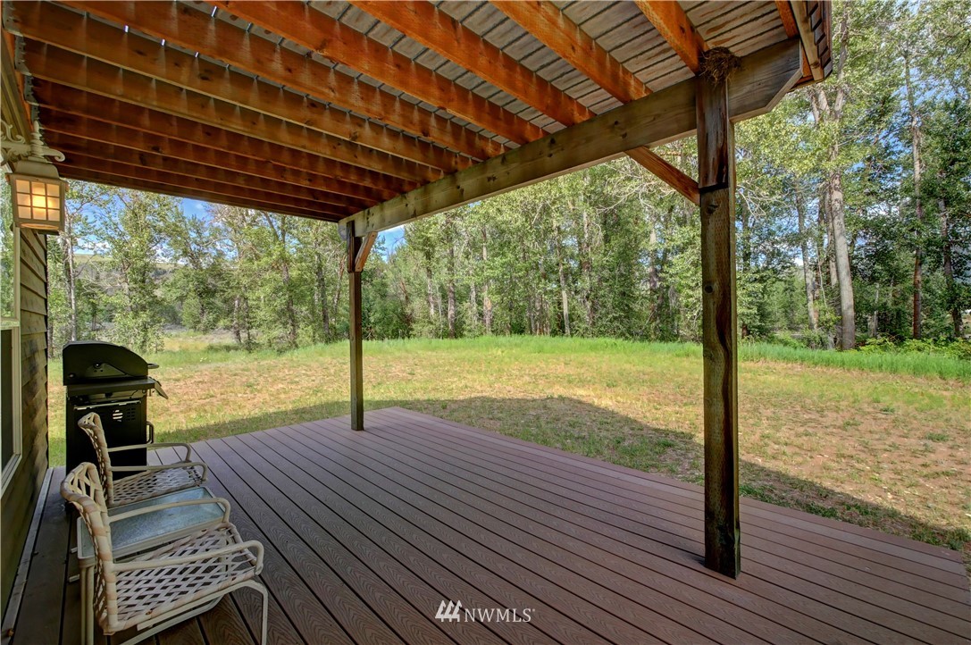 36 Beaver Pond Road Twisp, WA 98856 - Photo 19 of 40 a view of a patio with wooden floor