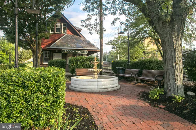a view of street with sitting area