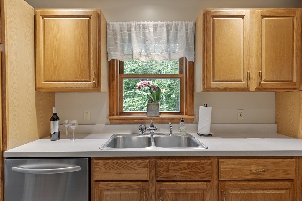 64 Wilder Road Ashby, MA 01431 - Photo 25 of 42 a kitchen with a sink and a window