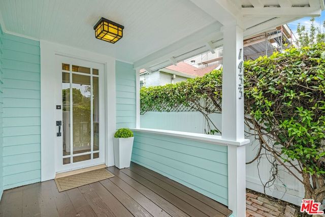 a view of outdoor space and porch