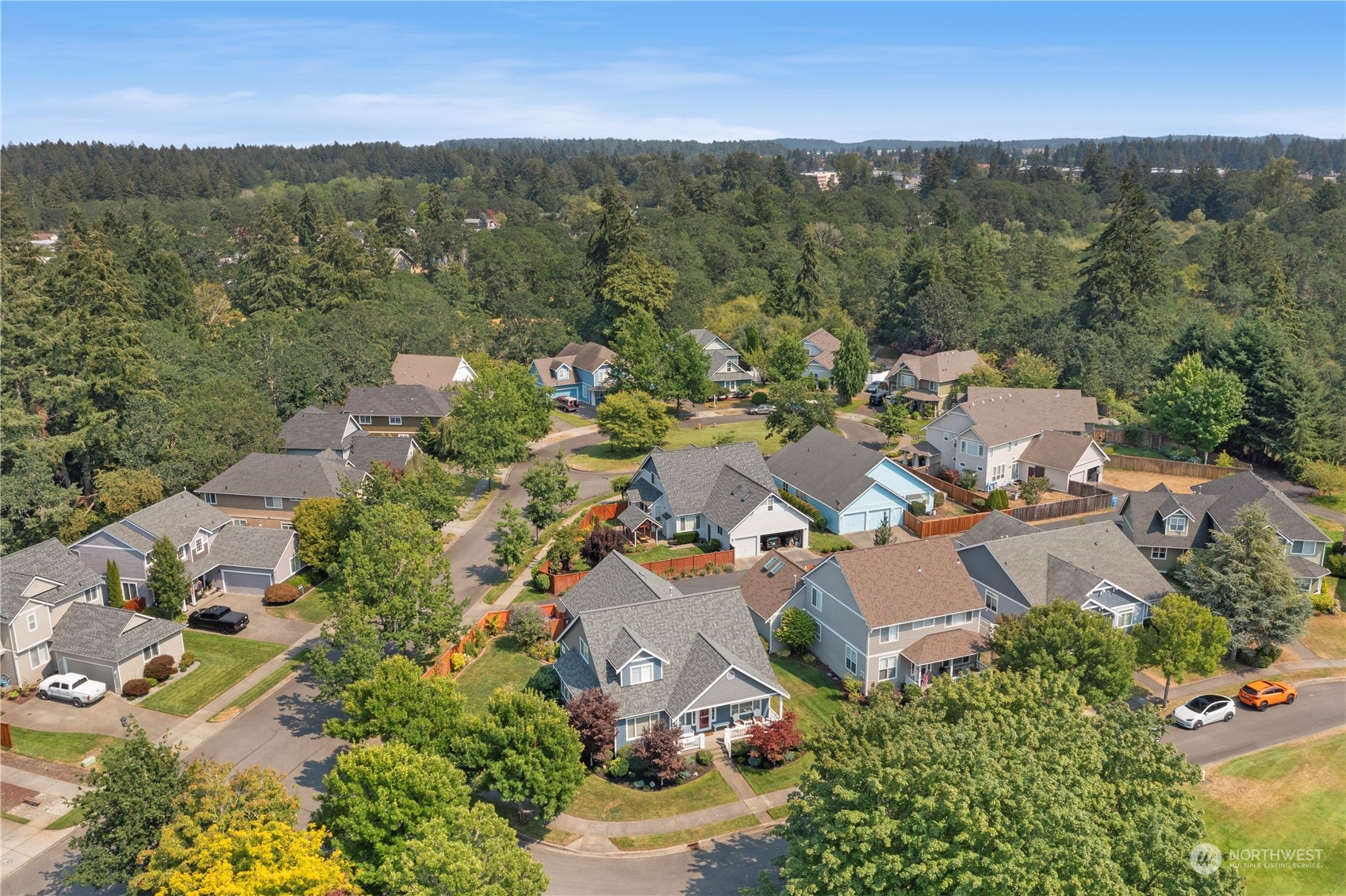1460 Latham Court DuPont, WA 98327 - Photo 39 of 40 an aerial view of multiple house
