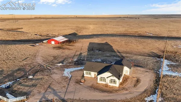 a view of an ocean and beach