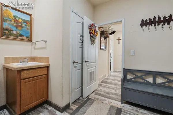 a view of walk in closet