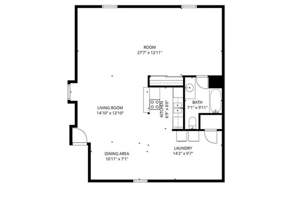 $1,400 | 623 Royal Street, Unit 4, New Orleans, LA 70130