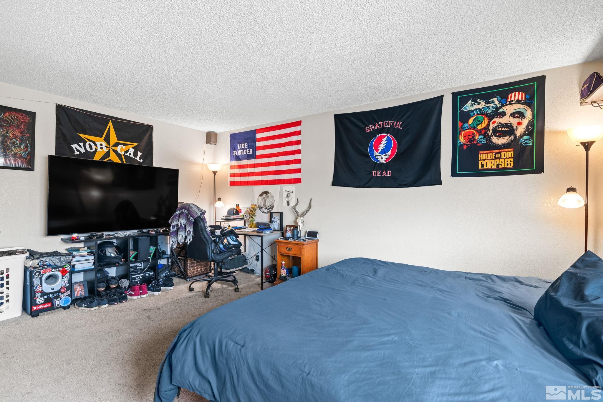 13968 Lear Boulevard Reno, NV 89506 - Photo 20 of 39 a bedroom with bed and a flat screen tv