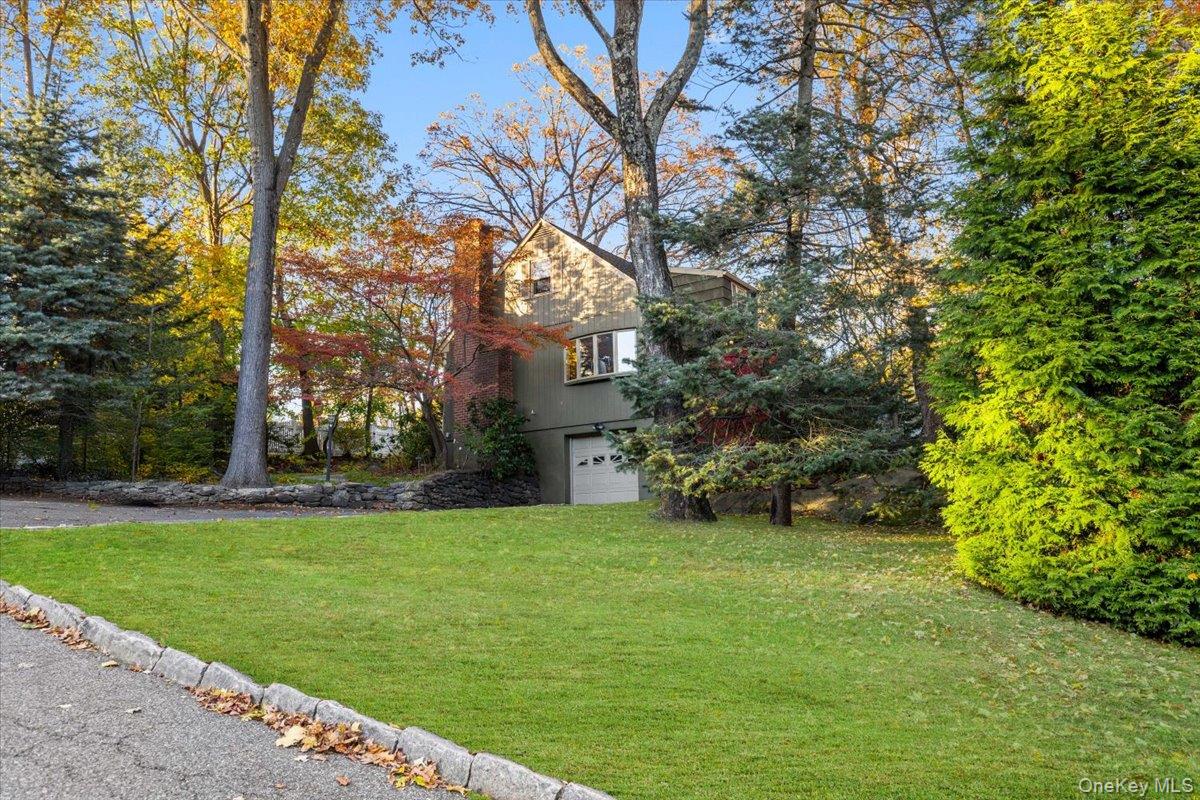 196 Old Army Road Scarsdale, NY 10583 - Photo 14 of 14 Level side yard on Doris Drive.