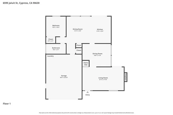 $1,350,000 | 6595 Jaluit Street, Cypress, CA 90630