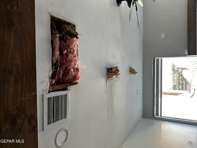 a view of kitchen and microwave