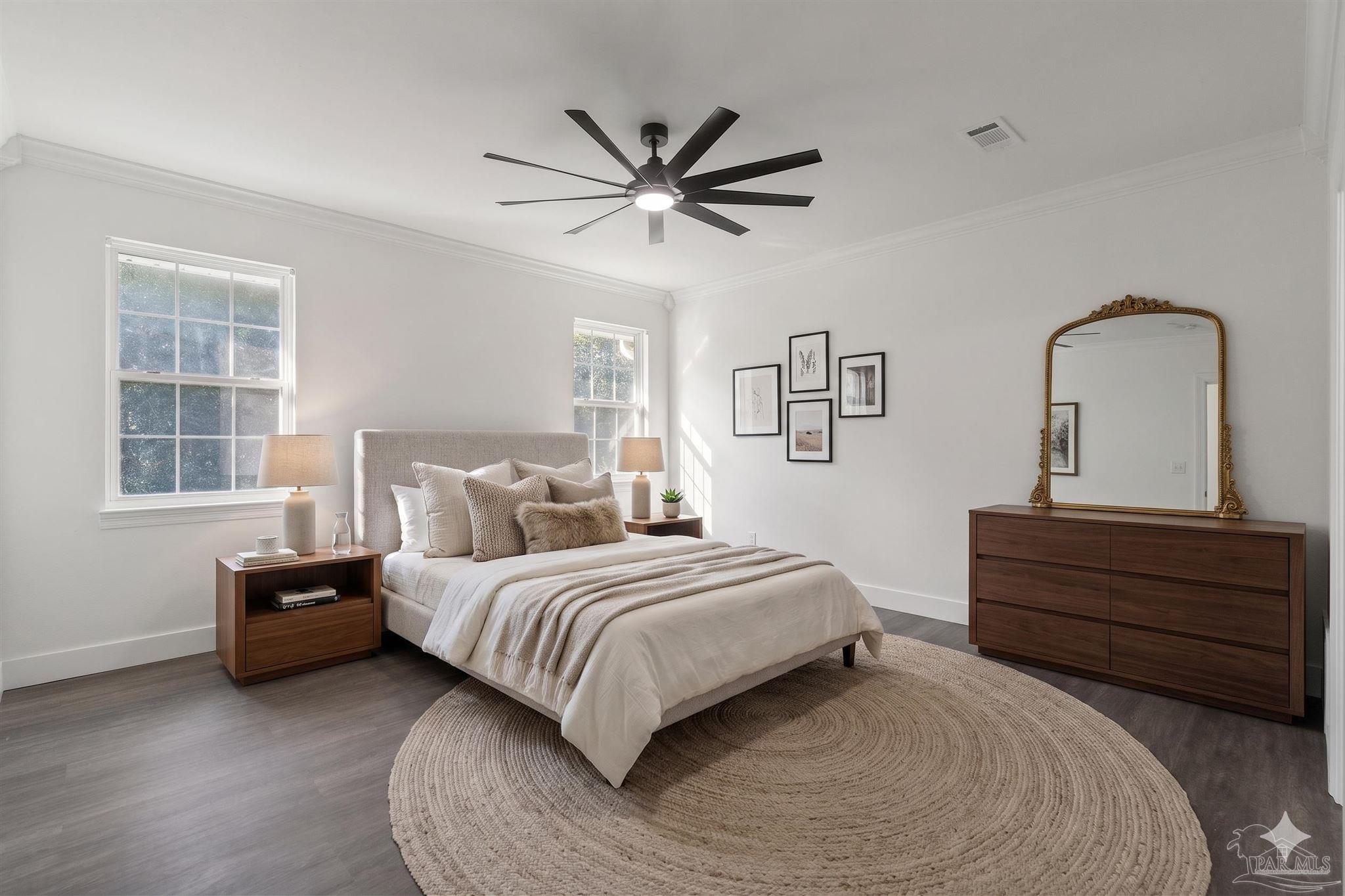 800 Shadow Ridge Drive Pensacola, FL 32514 - Photo 4 of 66 a bedroom with a bed and window