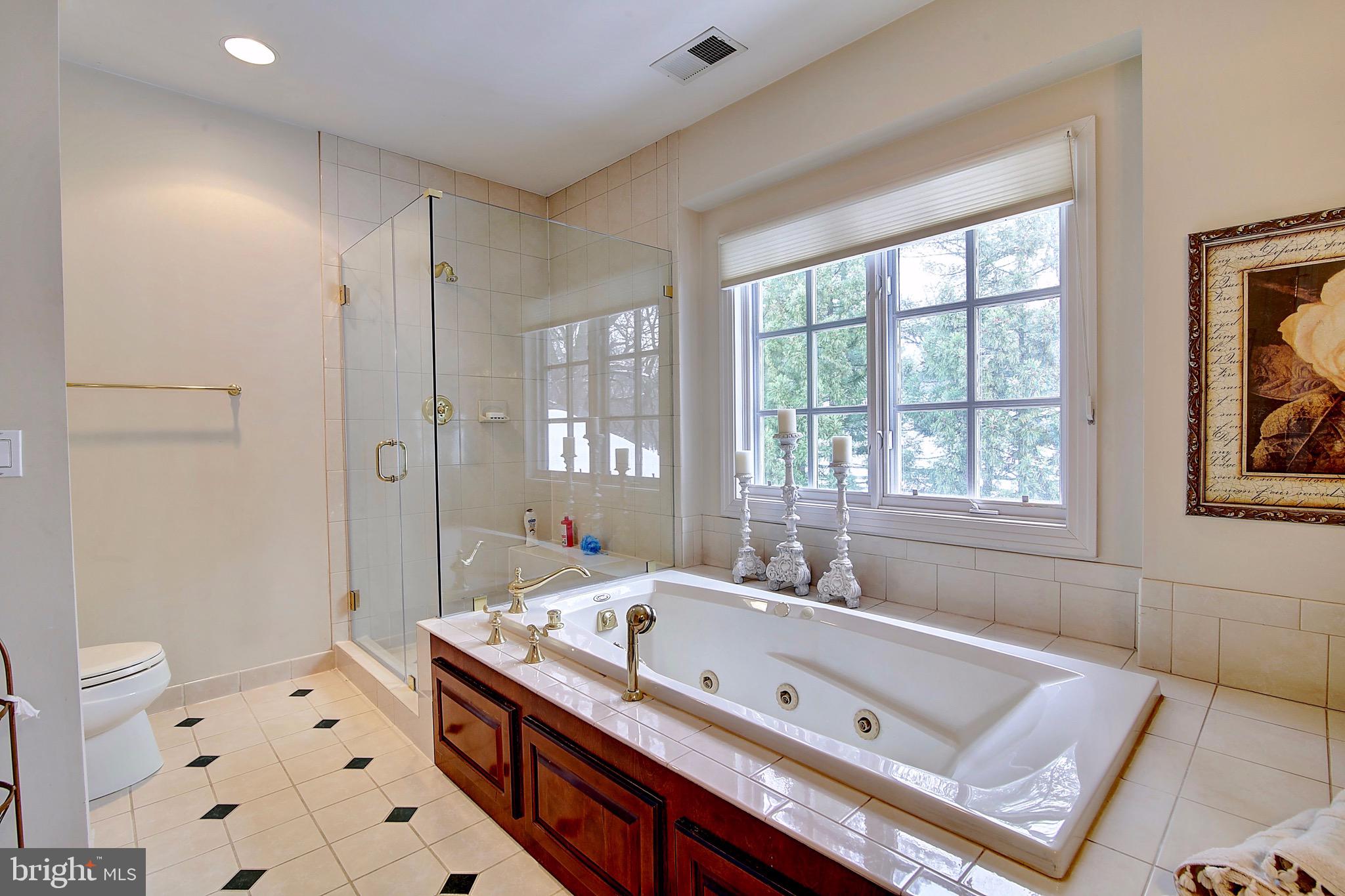 2180 Hunter Mill Road Vienna, VA 22181 - Photo 26 of 44 Second Master Bathroom Upstairs