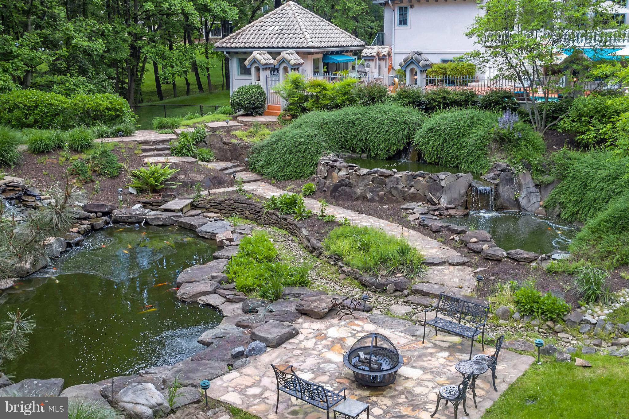 2180 Hunter Mill Road Vienna, VA 22181 - Photo 43 of 44 Three majestic Koi Ponds