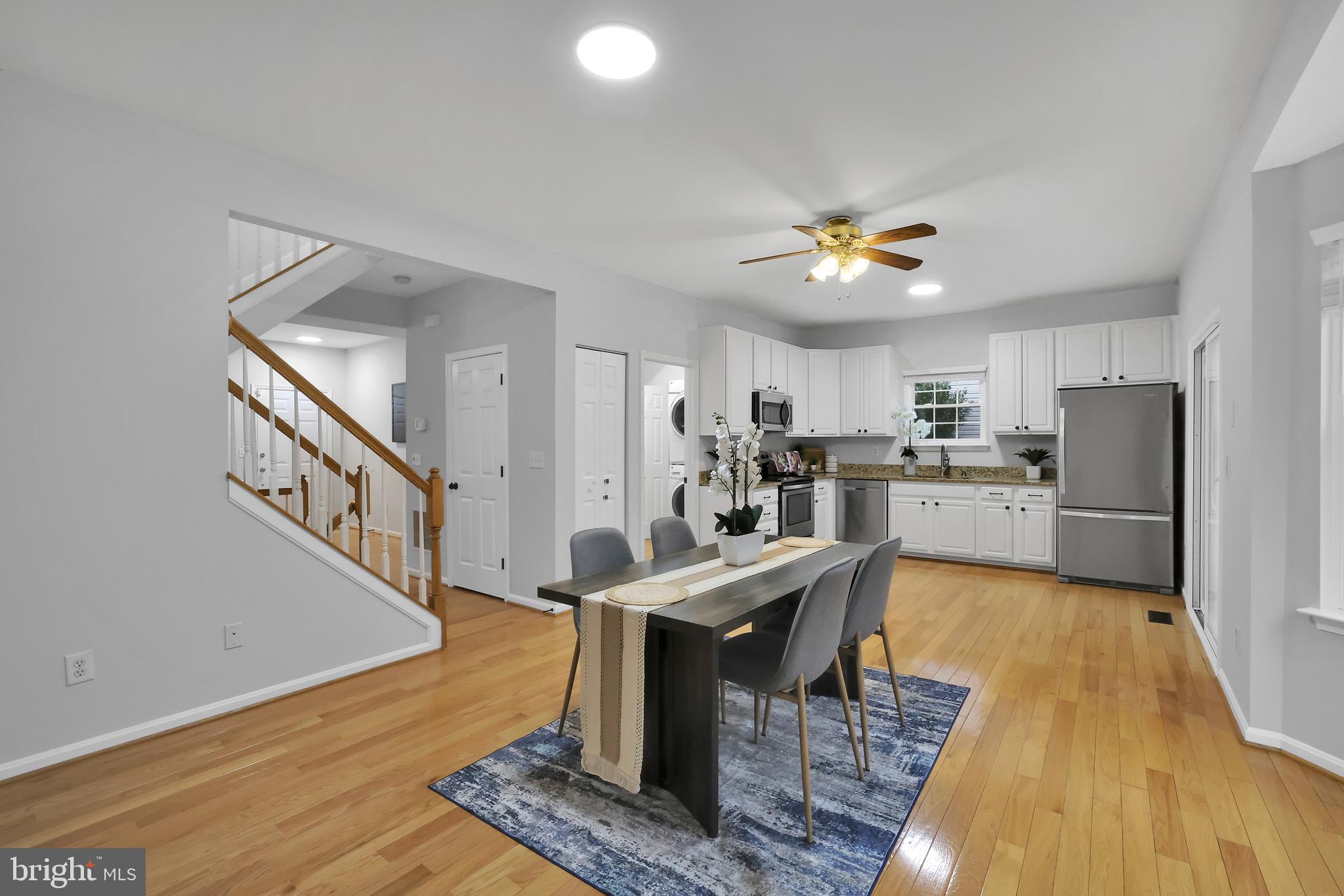 126 Myrtle Avenue Severn, MD 21144 - Photo 10 of 52 a view of a kitchen with furniture and wooden floor