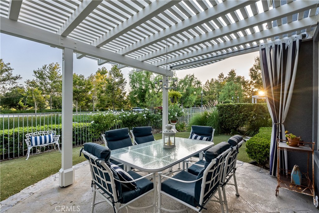 23930 Lakeside Road Valencia, CA 91355 - Photo 56 of 72 a view of a patio with a backyard