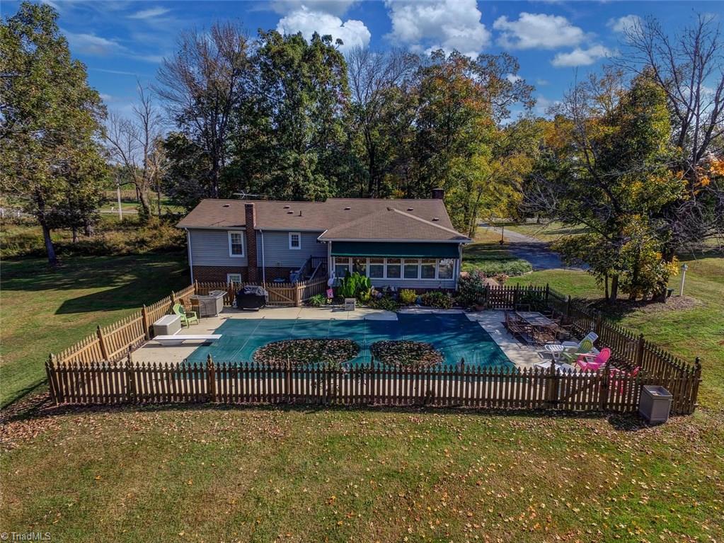 4752 Scythe Road Julian, NC 27283 - Photo 19 of 28 REAR EXTERIOR VIEW