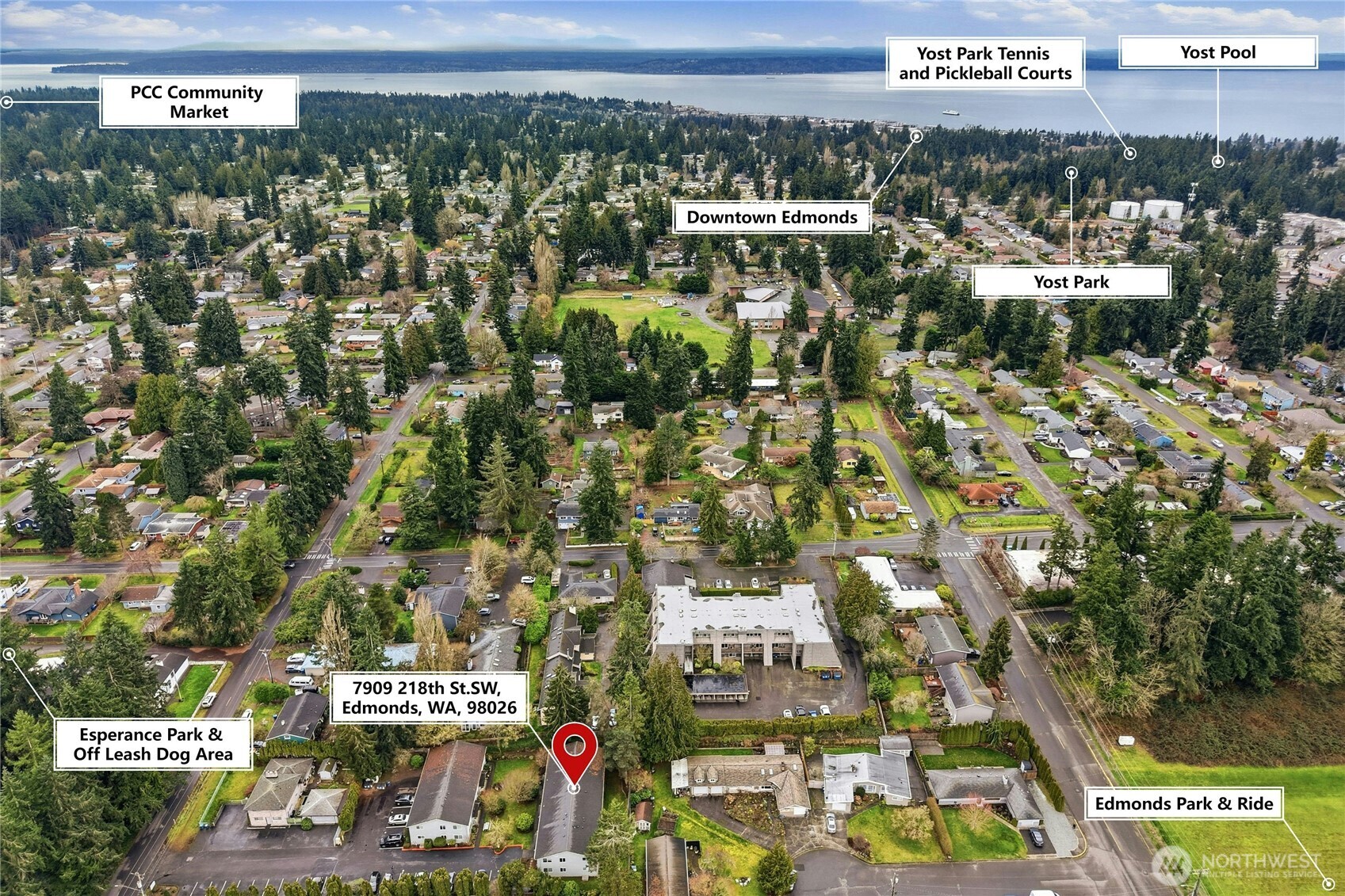 7909 218th Street Southwest, Unit 6 Edmonds, WA 98026 - Photo 2 of 27 a view of city