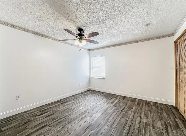 wooden floor in an empty room