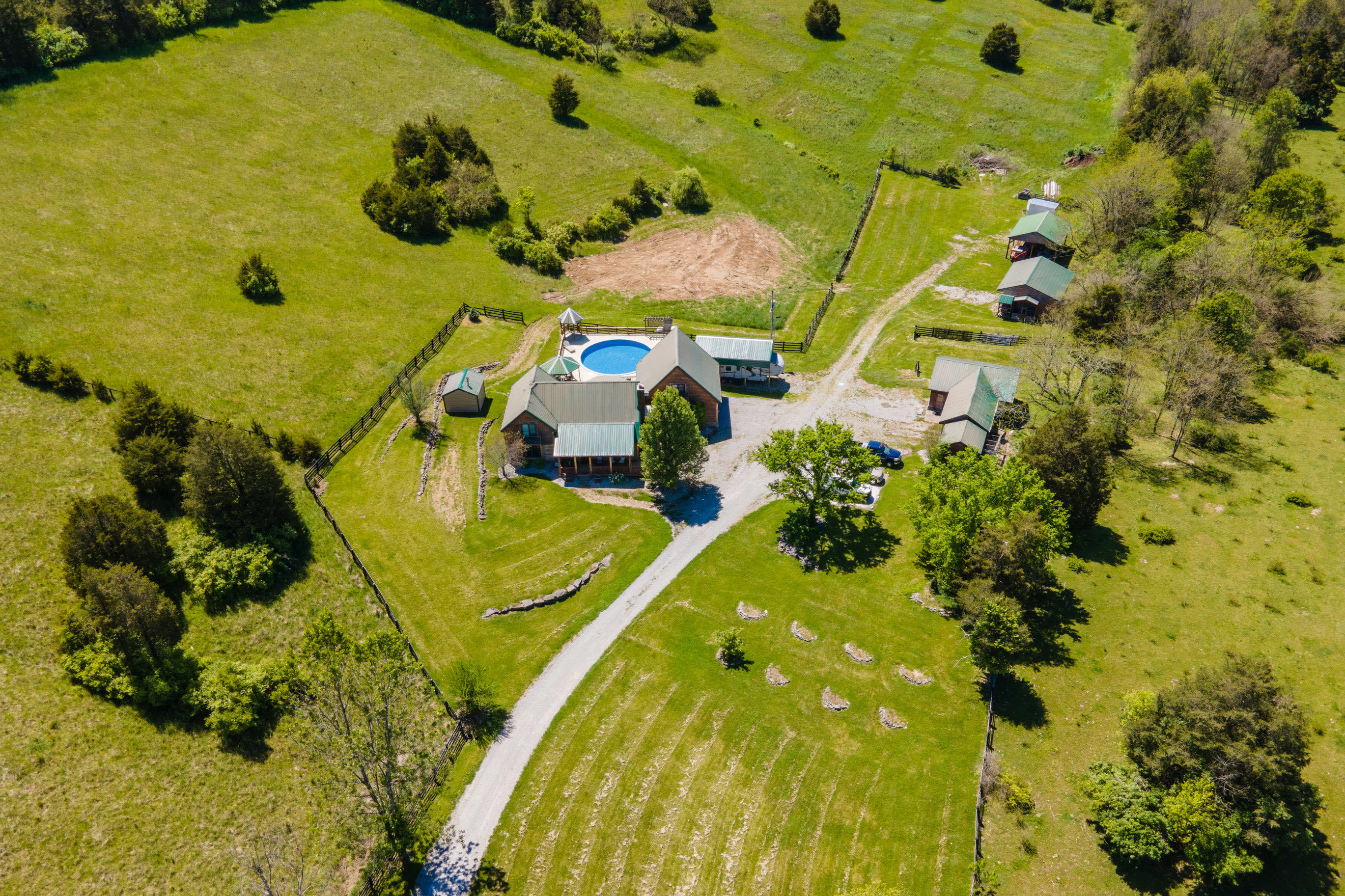 2080 Elm Fork Road Nicholasville, KY 40356 - Photo 6 of 91 20210512-2080-Elmfork-Rd-smith-drone-rea