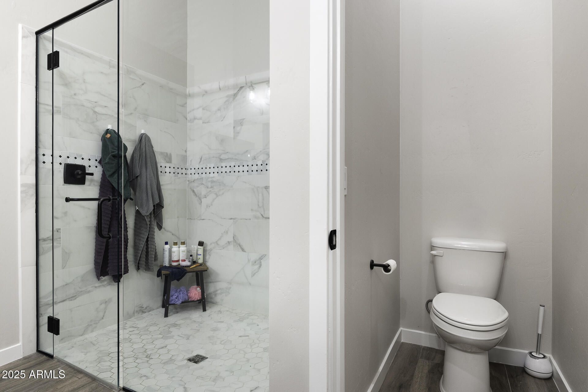 943 East Kortsen Road, Unit 2 Casa Grande, AZ 85122 - Photo 26 of 43 a bathroom with a toilet and a shower