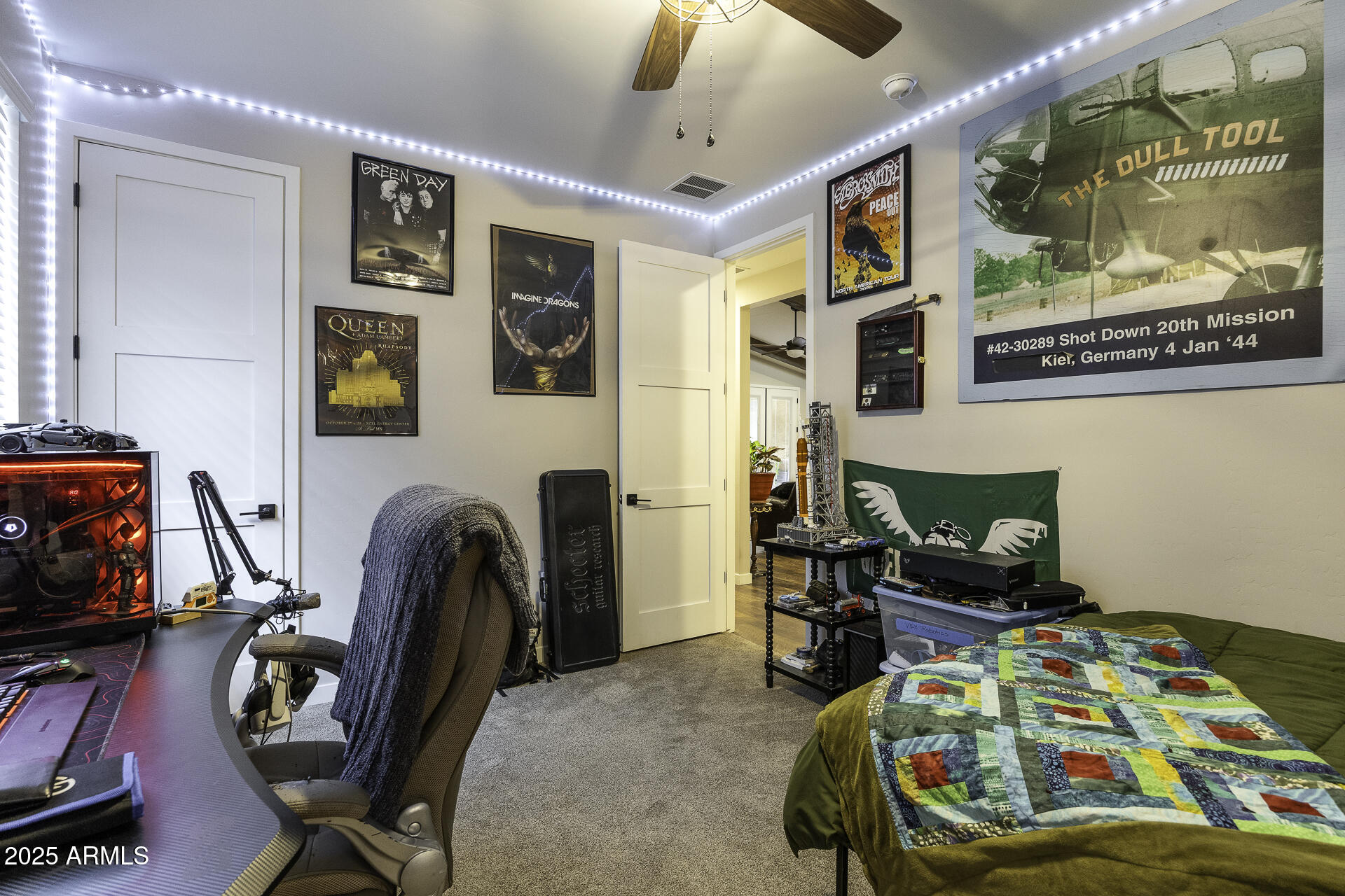 943 East Kortsen Road, Unit 2 Casa Grande, AZ 85122 - Photo 28 of 43 a bedroom with furniture and a bed