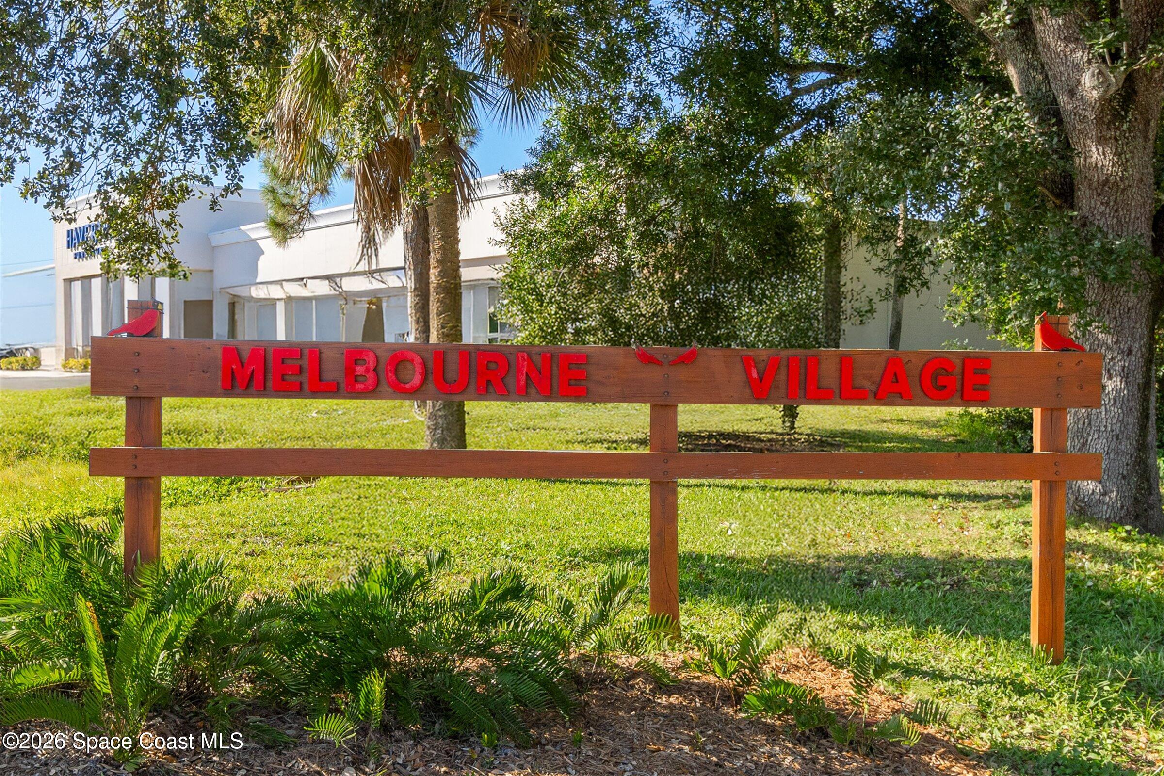 693 West Pine Road Melbourne Village, FL 32904 - Photo 37 of 65 43-Melbourne-Village-Entrance