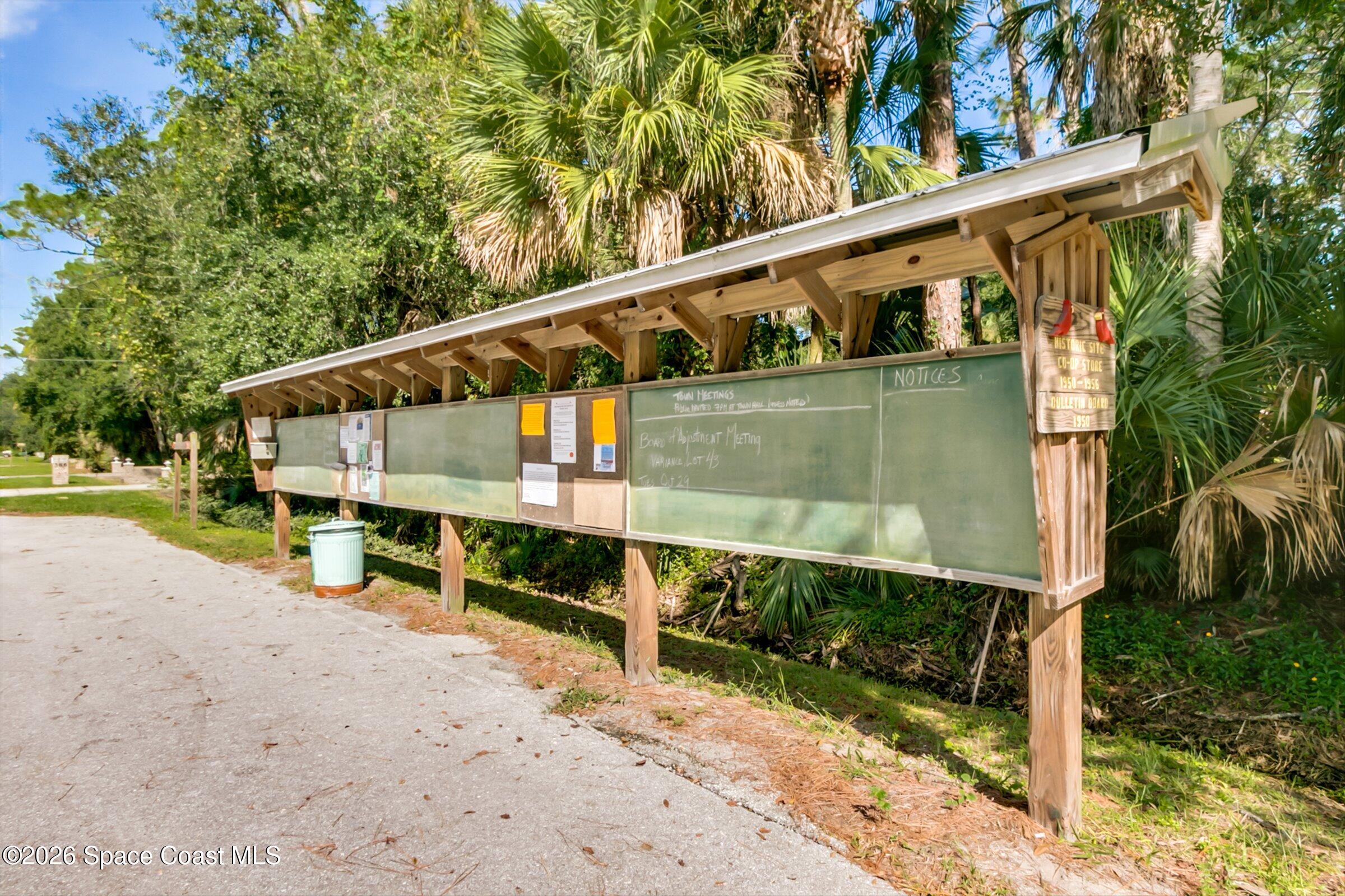693 West Pine Road Melbourne Village, FL 32904 - Photo 38 of 65 44-Melbourne-Village-Bulletin Board