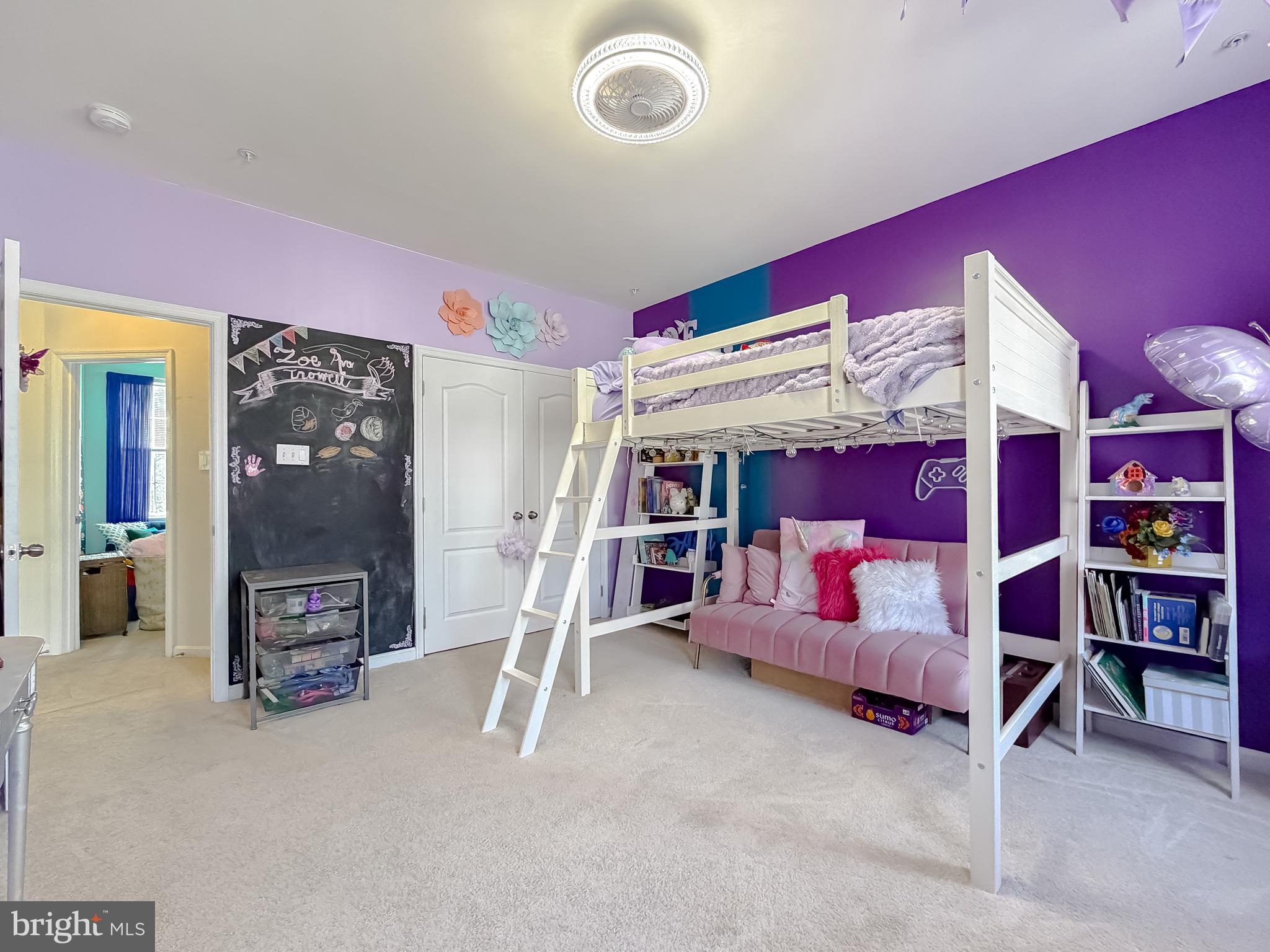 2810 Pumpkin Street Clinton, MD 20735 - Photo 20 of 27 a bedroom with furniture and a flat screen tv