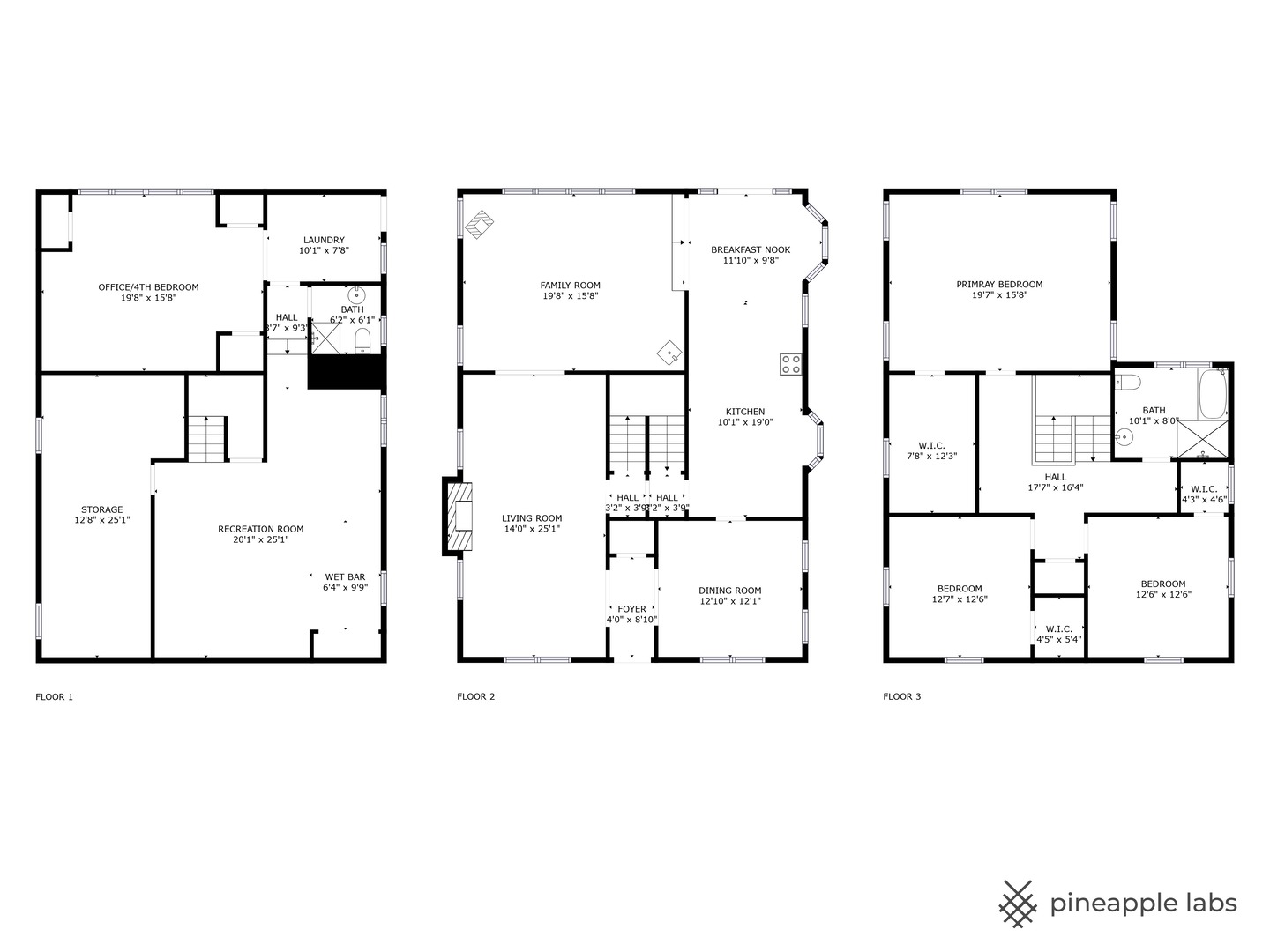 4601 Wolf Road Western Springs, IL 60558 - Photo 44 of 44 a picture of a floor plan