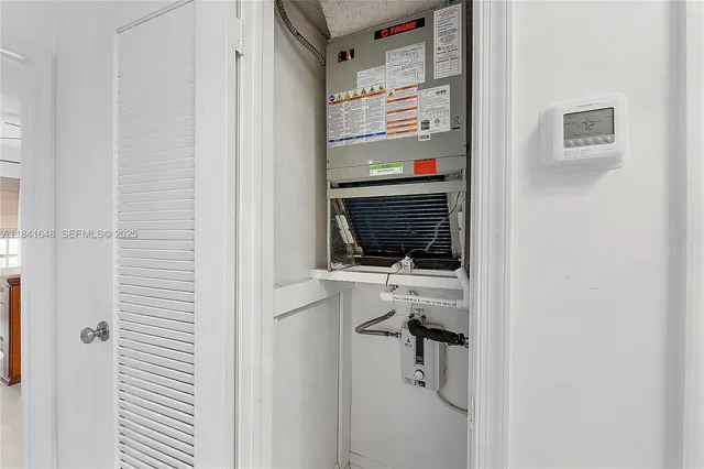 a view of storage and utility