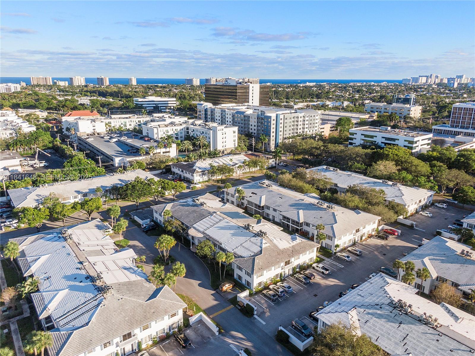 2180 Northeast 67th Street, Unit 728 Fort Lauderdale, FL 33308 - Photo 34 of 49 an aerial view of a city