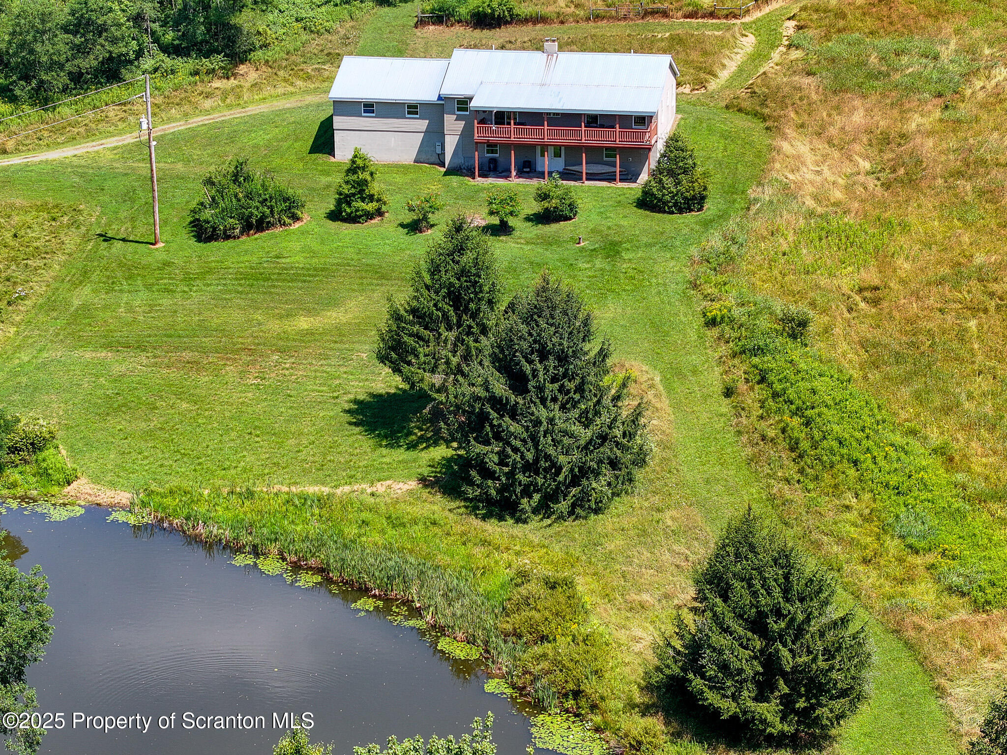 5290 Irish Hill Road Montrose, PA 18801 - Photo 52 of 62 arial