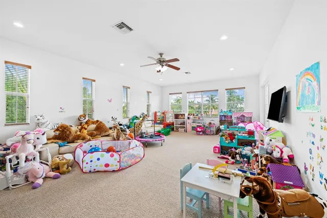 a play room with toys and toys