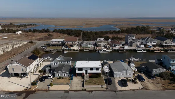 a view of a big yard next to a building